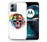 Coque Renforcée Pour Motorola G14 4g Tete De Mort Tag