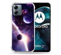 Coque Renforcée Pour Motorola G14 4g Univers Planete Stellaire