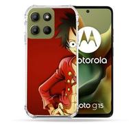 Coque Renforcée Pour Motorola G15 Manga One Piece Luffy