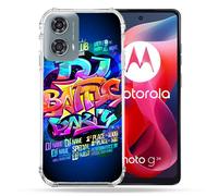 Coque Renforcée Pour Motorola G24 4g Street Art Rap
