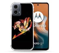 Coque Renforcée Pour Motorola G34 5g Manga Fairy Tail Logo Noir