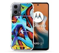 Coque Renforcée Pour Motorola G34 5g Street Art Graf Color