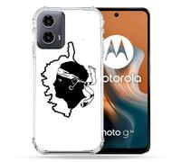 Coque Renforcée Pour Motorola G34 5g Voyage Corse Blanc