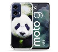 Coque Renforcée pour Motorola G35 5G Animal Panda Color