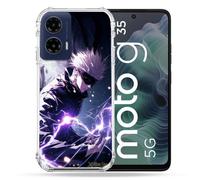 Coque Renforcée Pour Motorola G35 5g Manga Jujutsu Kaisen Gojo Saturo