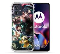 Coque Renforcée Pour Motorola G54 5g Manga Demon Slayer Groupe