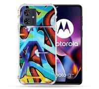 Coque Renforcée Pour Motorola G54 5g Street Art Graf Color