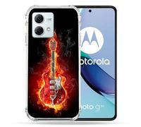 Coque Renforcée Pour Motorola G84 5g Musique Guitare Electrique