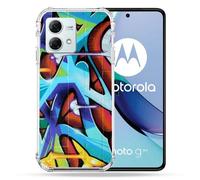 Coque Renforcée Pour Motorola G84 5g Street Art Graf Color