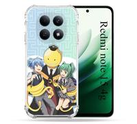 Coque Renforcée pour Redmi Note 15 4G Manga Assassination Classroom Kuro Trio