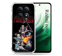 Coque Renforcée pour Redmi Note 15 4G Manga Fairy Tail Logo Team
