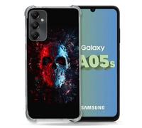 Coque Renforcée Pour Samsung Galaxy A05s Tete De Mort Deflagration