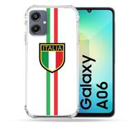 Coque Renforcée Pour Samsung Galaxy A06 Voyage Italie 3 Blanc