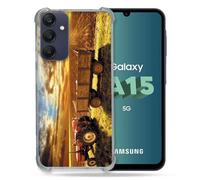 Coque Renforcée Pour Samsung Galaxy A15 4g / 5g Agriculture Tracteur Color