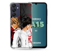 Coque Renforcée Pour Samsung Galaxy A15 4g / 5g Manga Death Note Duo