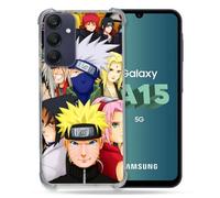 Coque Renforcée Pour Samsung Galaxy A15 4g / 5g Manga Naruto Team