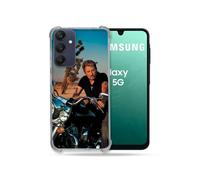 Coque Renforcée Pour Samsung Galaxy A16 5G Musique Johnny Hallyday Moto