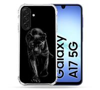 Coque Renforcée pour Samsung Galaxy A17 5G Animal Panthère Noire