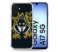 Coque Renforcée pour Samsung Galaxy A17 5G Manga Assassination Classroom Kuro Noir