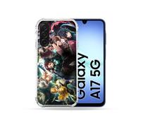 Coque Renforcée Pour Samsung Galaxy A17 5G Manga Demon Slayer Groupe