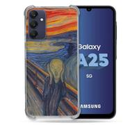 Coque Renforcée Pour Samsung Galaxy A25 5g Peinture Le Cri