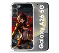 Coque Renforcée Pour Samsung Galaxy A26 5g Manga Attaque Titans Mikasa