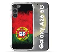 Coque Renforcée Pour Samsung Galaxy A26 5g Voyage Portugal Drapeau