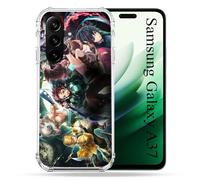 Coque Renforcée pour Samsung Galaxy A37 5G Manga Demon Slayer Groupe