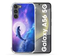 Coque Renforcée Pour Samsung Galaxy A56 5g Animal Dauphin Vague