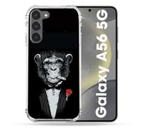 Coque Renforcée Pour Samsung Galaxy A56 5g Decale Singe Mafia