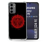 Coque Renforcée Pour Samsung Galaxy S24 Fe Manga Fullmetal Alchemist Logo