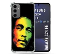Coque Renforcée Pour Samsung Galaxy S24 Fe Musique Bob Marley 2