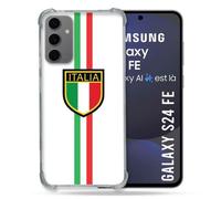 Coque Renforcée Pour Samsung Galaxy S24 Fe Voyage Italie 3 Blanc