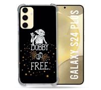 Coque Renforcée Pour Samsung Galaxy S24 Plus Harry Potter Dobby Free Noir