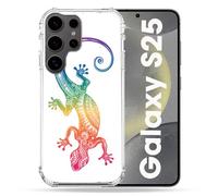 Coque Renforcée pour Samsung Galaxy S25 Animal Salamandre Color