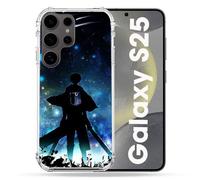 Coque Renforcée Pour Samsung Galaxy S25 Manga Attaque Titans Levi