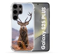 Coque Renforcée Pour Samsung Galaxy S25 Plus Chasse Chevreuil Montagne