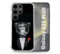Coque Renforcée Pour Samsung Galaxy S25 Plus Decale Singe Mafia