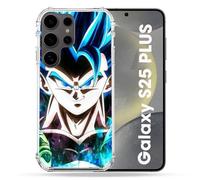 Coque Renforcée Pour Samsung Galaxy S25 Plus Manga Dragon Ball Gogeta Visage