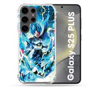 Coque Renforcée Pour Samsung Galaxy S25 Plus Manga Dragon Ball Vegeta Bleu
