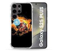 Coque Renforcée Pour Samsung Galaxy S25 Plus Manga Naruto Noir