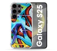 Coque Renforcée Pour Samsung Galaxy S25 Street Art Graf Color