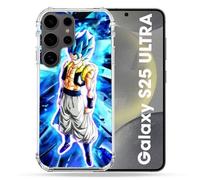 Coque Renforcée Pour Samsung Galaxy S25 Ultra Manga Dragon Ball Gogeta Lumiere
