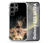 Coque Renforcée Pour Samsung Galaxy S25 Ultra Manga One Piece Ace Noir