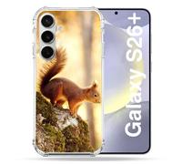 Coque Renforcée pour Samsung Galaxy S26 Plus Animal Ecureuil Bois