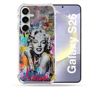 Coque Renforcée pour Samsung Galaxy S26 Street Art Maryline Monroe