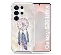 Coque Renforcée pour Samsung Galaxy S26 Ultra Zen Attrape Reve Blanc