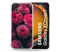Coque Renforcée Pour Samsung Galaxy Xcover 7 Fleur Pivoine