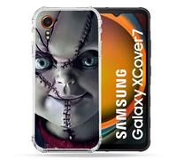 Coque Renforcée Pour Samsung Galaxy Xcover 7 Horreur Chucky Cicatrice