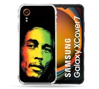 Coque Renforcée Pour Samsung Galaxy Xcover 7 Musique Bob Marley 2